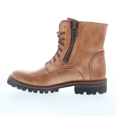 Bed Stu Tactic Trek F393029 Womens Brown Leather Lace Up Casual Dress Boots