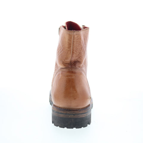 Bed Stu Tactic Trek F393029 Womens Brown Leather Lace Up Casual Dress Boots