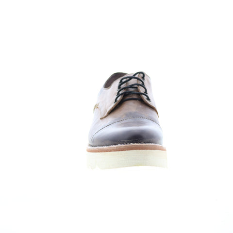 Bed Stu Planet F395500 Womens Brown Leather Oxfords & Lace Ups Casual Shoes