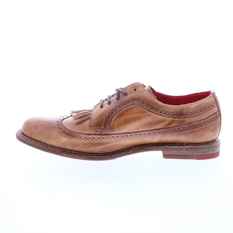 Bed Stu Lita K F395505 Womens Brown Leather Oxfords & Lace Ups Casual Shoes