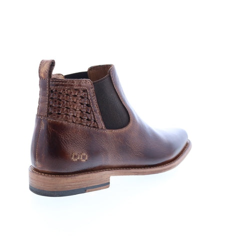 Bed Stu Rove F397005 Womens Brown Leather Slip On Chelsea Boots