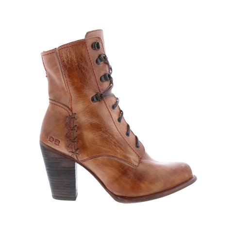 Bed Stu Barrymore F399030 Womens Brown Leather Lace Up Casual Dress Boots