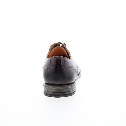 Bed Stu Marshal F414027 Mens Brown Leather Lace Up Oxfords & Lace Ups Casual Shoes