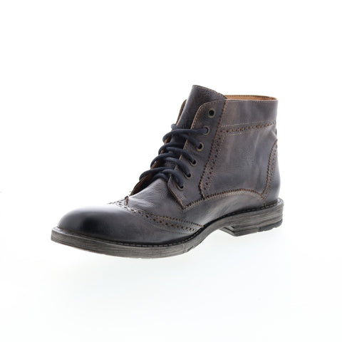 Bed Stu Fearless F414028 Mens Gray Leather Lace Up Chukkas Boots