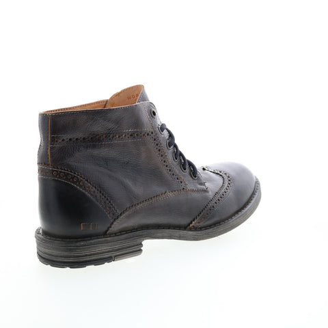 Bed Stu Fearless F414028 Mens Gray Leather Lace Up Chukkas Boots