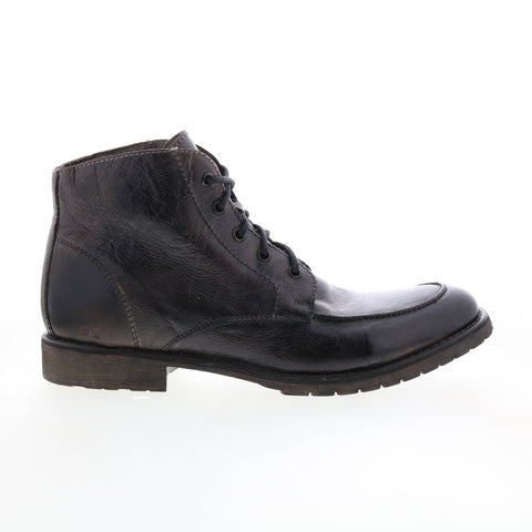 Bed Stu Curtis II F414034 Mens Black Leather Lace Up Casual Dress Boots