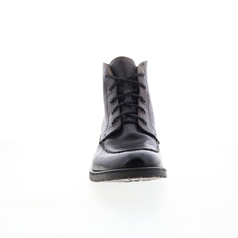 Bed Stu Curtis II F414034 Mens Black Leather Lace Up Casual Dress Boots