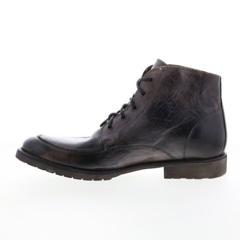 Bed Stu Curtis II F414034 Mens Black Leather Lace Up Casual Dress Boots