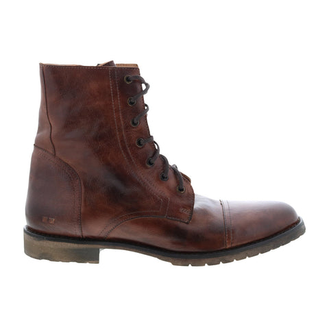 Bed Stu Renton F414035 Mens Brown Leather Lace Up Casual Dress Boots