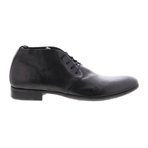 Bed Stu Terrence F414070 Mens Black Leather Lace Up Chukkas Boots