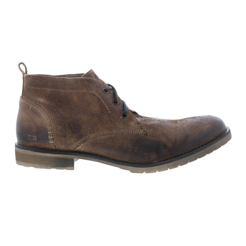 Bed Stu Rayburn F420218 Mens Brown Suede Lace Up Casual Dress Boots