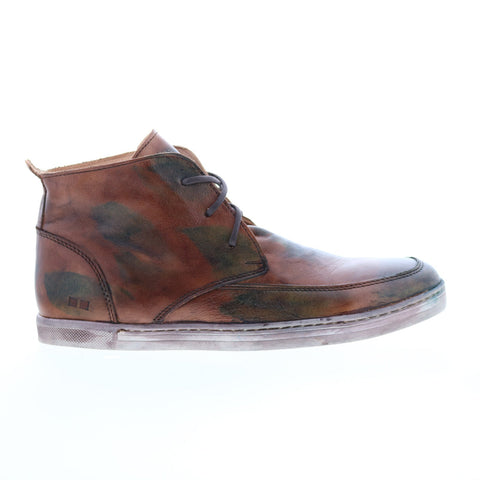 Bed Stu Duke II F437514 Mens Brown Leather Lace Up Casual Dress Boots