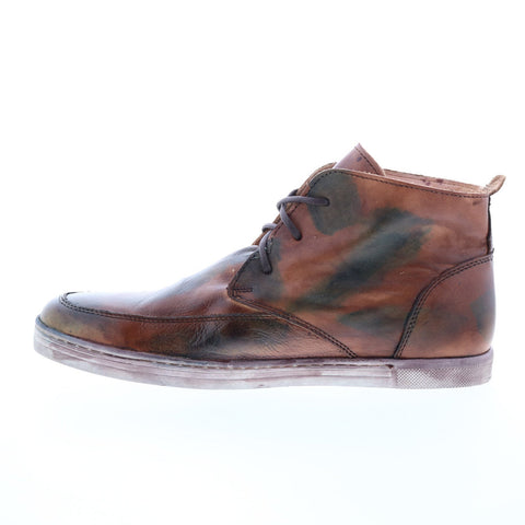 Bed Stu Duke II F437514 Mens Brown Leather Lace Up Casual Dress Boots