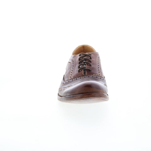 Bed Stu Corsico F460008 Mens Brown Leather Oxfords & Lace Ups Casual Shoes