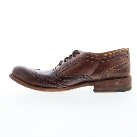 Bed Stu Corsico F460008 Mens Brown Leather Oxfords & Lace Ups Casual Shoes