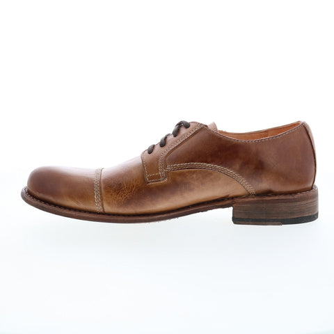 Bed Stu Corsico F460008 Mens Brown Leather Oxfords & Lace Ups Cap Toe Shoes
