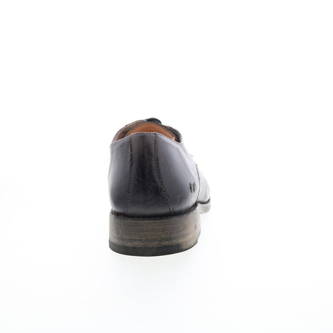 Bed Stu Genoa F460020 Mens Black Leather Oxfords & Lace Ups Cap Toe Shoes
