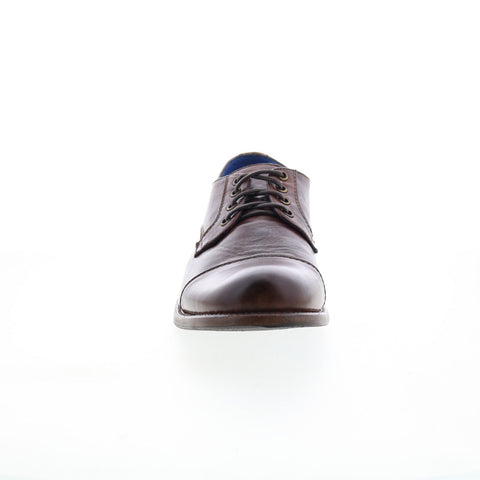 Bed Stu Genoa F460020 Mens Brown Leather Oxfords & Lace Ups Cap Toe Shoes