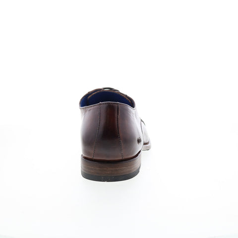 Bed Stu Genoa F460020 Mens Brown Leather Oxfords & Lace Ups Cap Toe Shoes