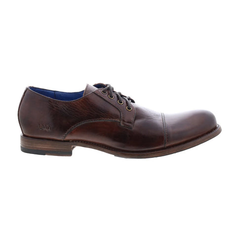 Bed Stu Genoa F460020 Mens Brown Leather Oxfords & Lace Ups Cap Toe Shoes
