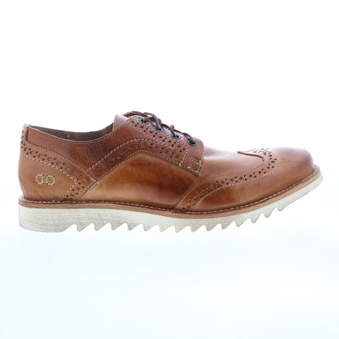 Bed Stu Larino Wing II F461511 Mens Brown Oxfords Wingtip & Brogue Shoes