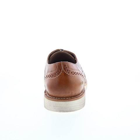 Bed Stu Larino Wing II F461511 Mens Brown Oxfords Wingtip & Brogue Shoes