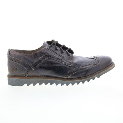 Bed Stu Larino Wing II F461511 Mens Brown Oxfords Wingtip & Brogue Shoes