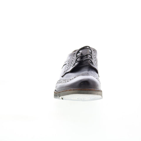 Bed Stu Larino Wing II F461511 Mens Brown Oxfords Wingtip & Brogue Shoes