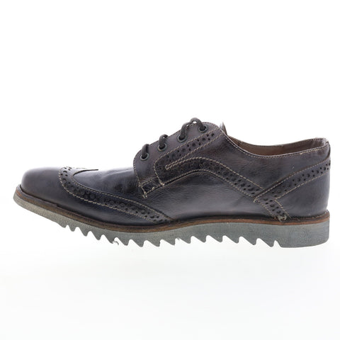 Bed Stu Larino Wing II F461511 Mens Brown Oxfords Wingtip & Brogue Shoes