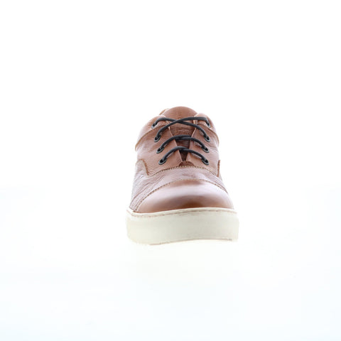 Bed Stu Holmes F462001 Mens Brown Leather Lace Up Lifestyle Sneakers Shoes