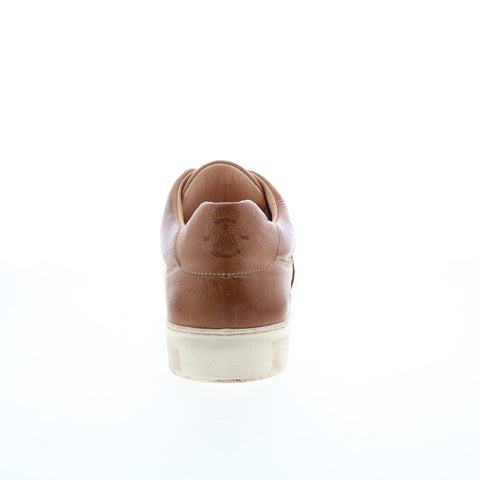Bed Stu Holmes F462001 Mens Brown Leather Lace Up Lifestyle Sneakers Shoes
