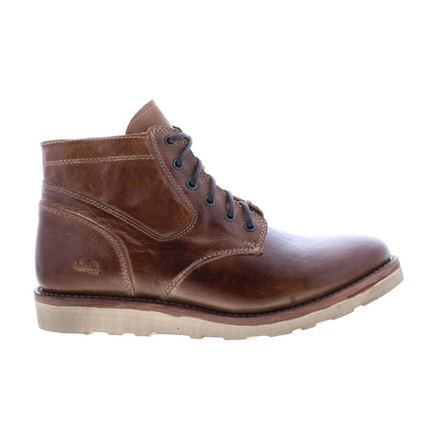 Bed Stu Force F466001 Mens Brown Leather Lace Up Casual Dress Boots
