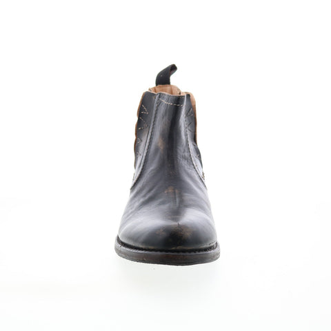 Bed Stu Cortado F473008 Mens Black Leather Slip On Chelsea Boots