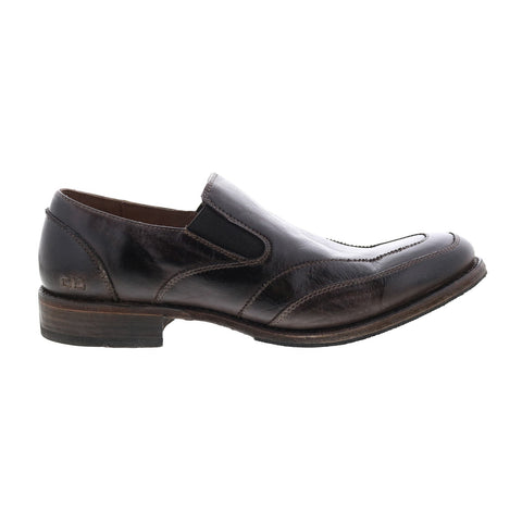 Bed Stu Scoria F475003 Mens Gray Leather Loafers & Slip Ons Casual Shoes