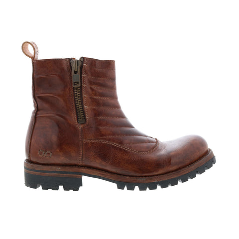 Bed Stu Lightning F479001 Mens Brown Leather Zipper Casual Dress Boots