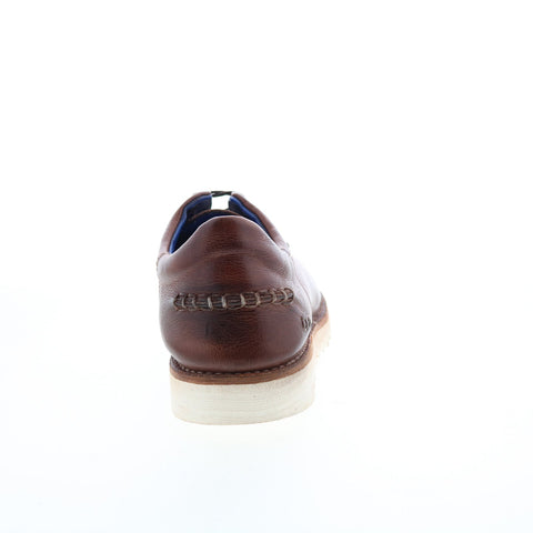 Bed Stu Shackleton F485000 Mens Brown Leather Oxfords & Lace Ups Casual Shoes