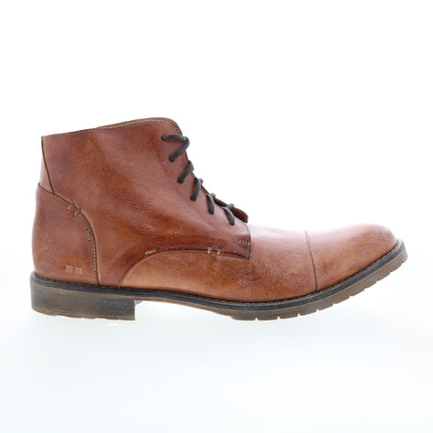 Bed Stu Dreck F496013 Mens Brown Leather Lace Up Casual Dress Boots