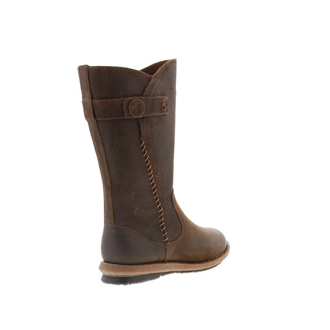 Born Tonic F51926 Womens Brown Leather Zipper Knee High Boots