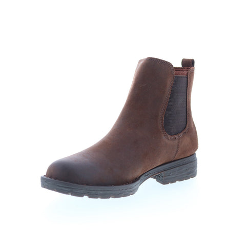 Born Cove F55523 Womens Brown Leather Slip On Chelsea Boots