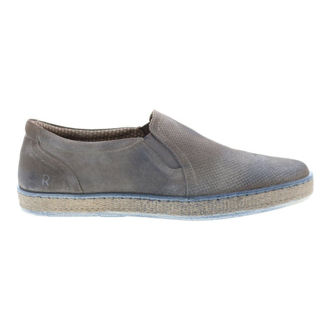 Roan by Bed Stu Melvern F800203 Mens Gray Loafers & Slip Ons Casual Shoes