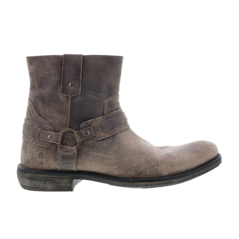 Roan by Bed Stu Native II F804025 Mens Gray Leather Casual Dress Boots