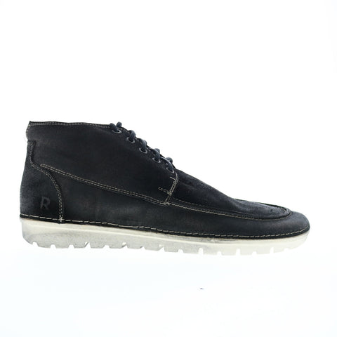 Roan by Bed Stu Tobias F804080 Mens Black Suede Lifestyle Sneakers Shoes