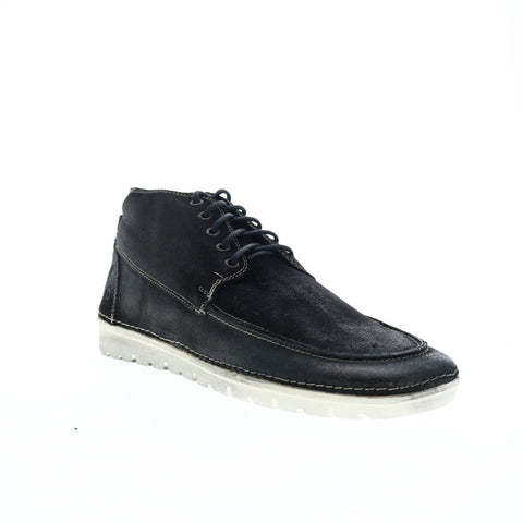 Roan by Bed Stu Tobias F804080 Mens Black Suede Lifestyle Sneakers Shoes