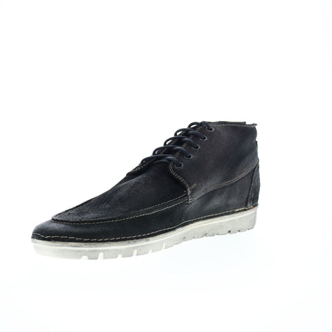 Roan by Bed Stu Tobias F804080 Mens Black Suede Lifestyle Sneakers Shoes