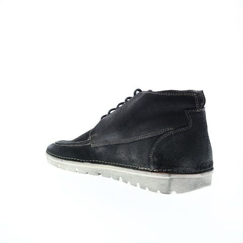 Roan by Bed Stu Tobias F804080 Mens Black Suede Lifestyle Sneakers Shoes