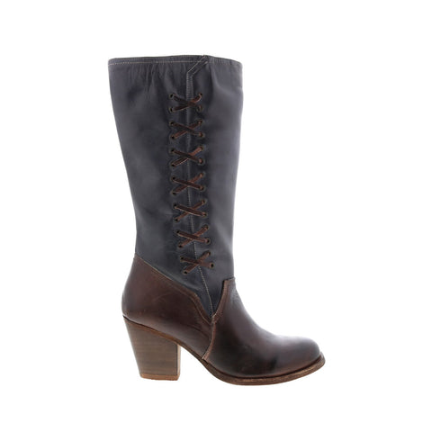 Roan by Bed Stu Katsya F858044 Womens Brown Zipper Mid Calf Boots