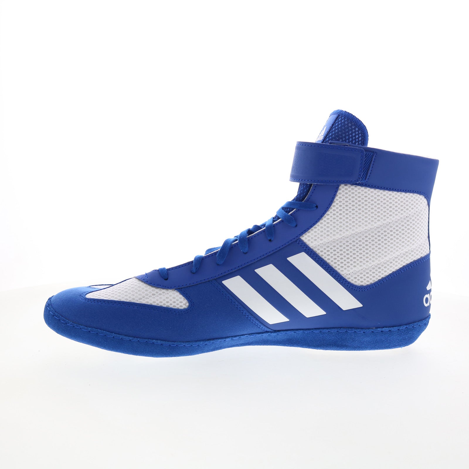 Adidas Combat Speed 5 F99972 Mens Blue Synthetic Athletic Wrestling Sh