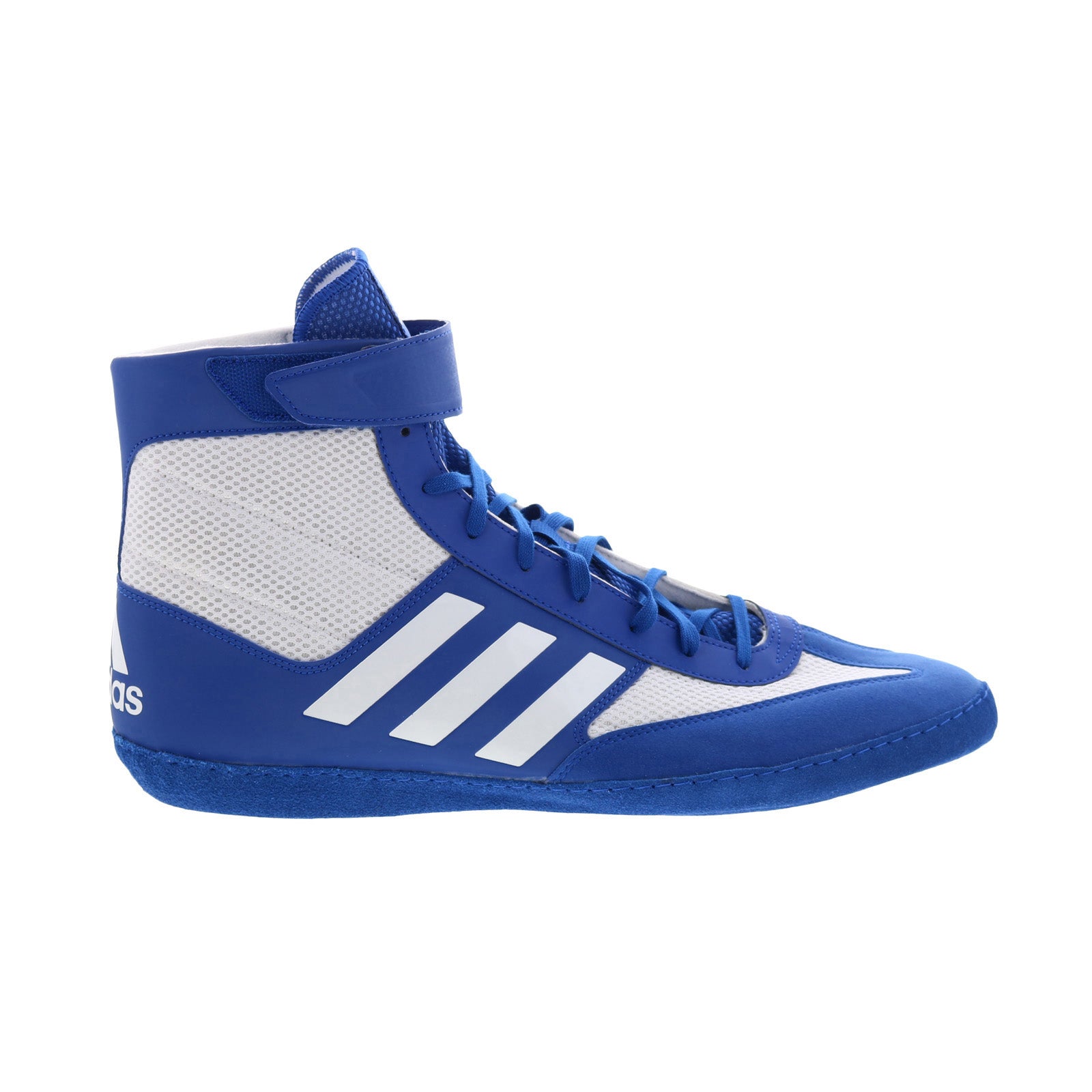 Adidas Combat Speed 5 F99972 Mens Blue Synthetic Athletic Wrestling Sh