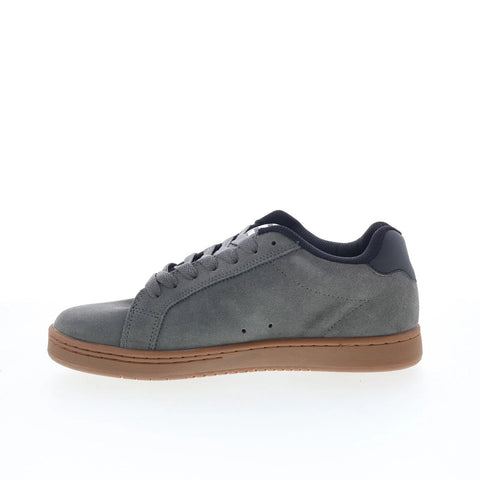 Etnies Fader 4101000203521 Mens Gray Suede Skate Inspired Sneakers Shoes