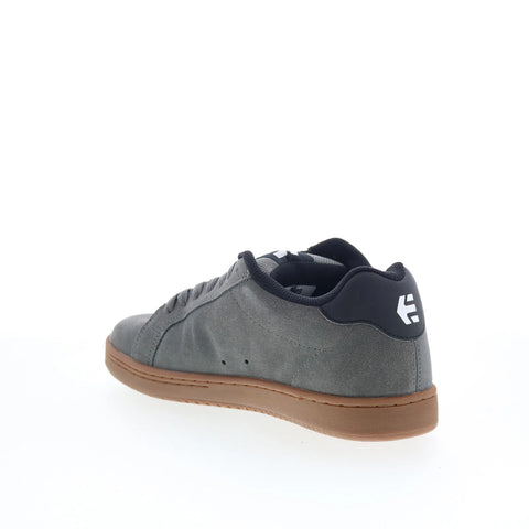 Etnies Fader 4101000203521 Mens Gray Suede Skate Inspired Sneakers Shoes
